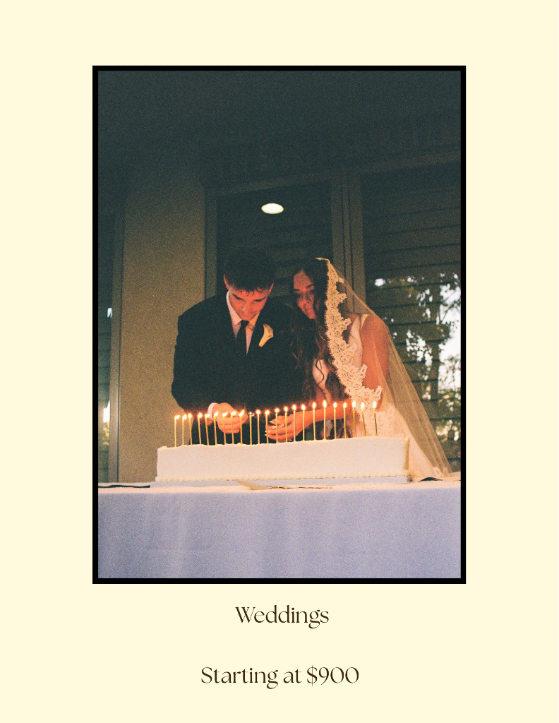 Weddings starting at $900